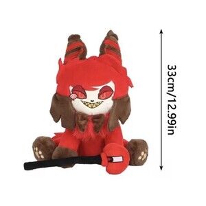 Hazbin Hotel Plush Alastor Husk Meow Stuffed Doll Toys Kids Xmas Birthday Gifts